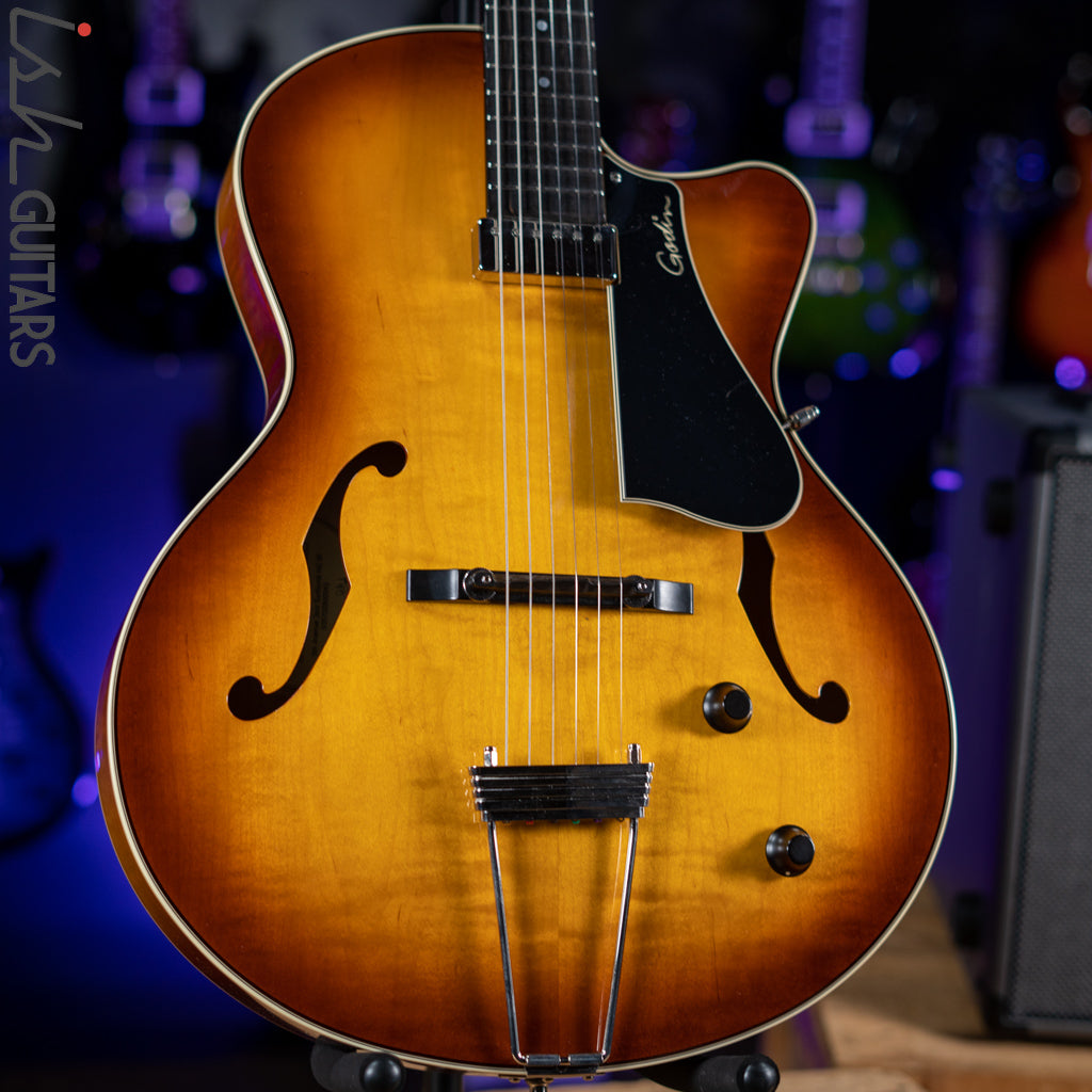 Godin 5th Avenue Jazz Sunburst HG SF