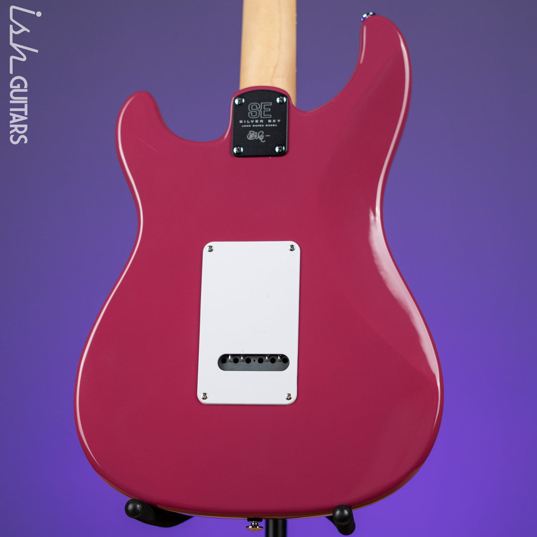 PRS SE Silver Sky Dragon Fruit Demo