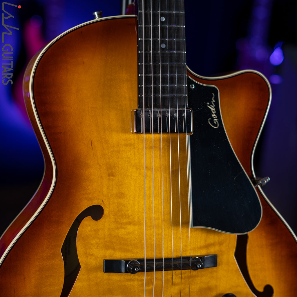 Godin 5th Avenue Jazz Sunburst HG SF