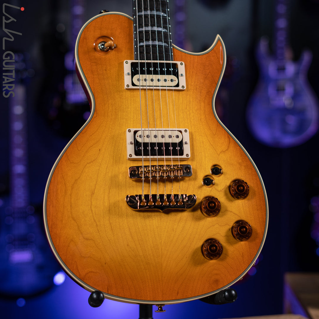 Aria Pro II PE-R80 Lemon Drop Made in Japan MIJ Electric Guitar