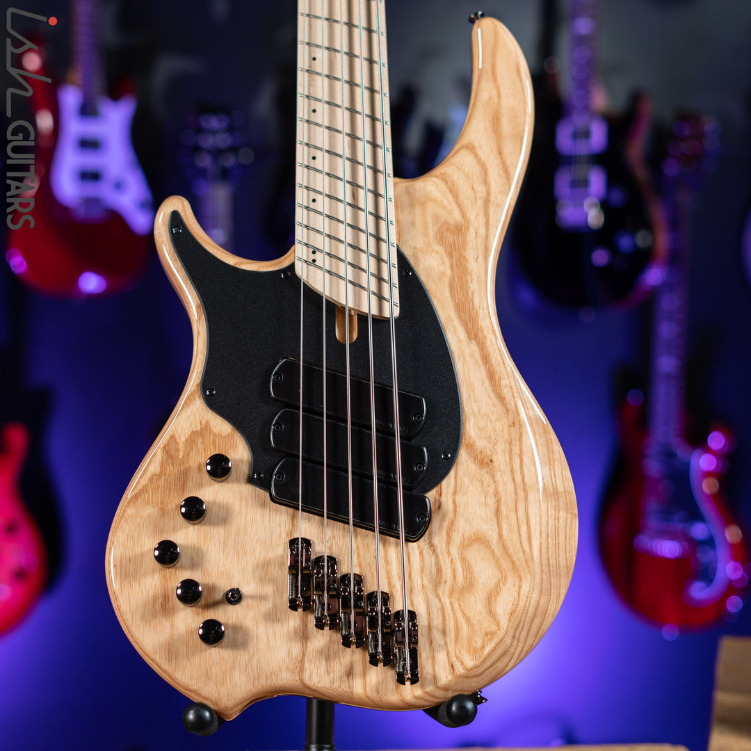 Dingwall Combustion 5-String Left Handed Natural Ash