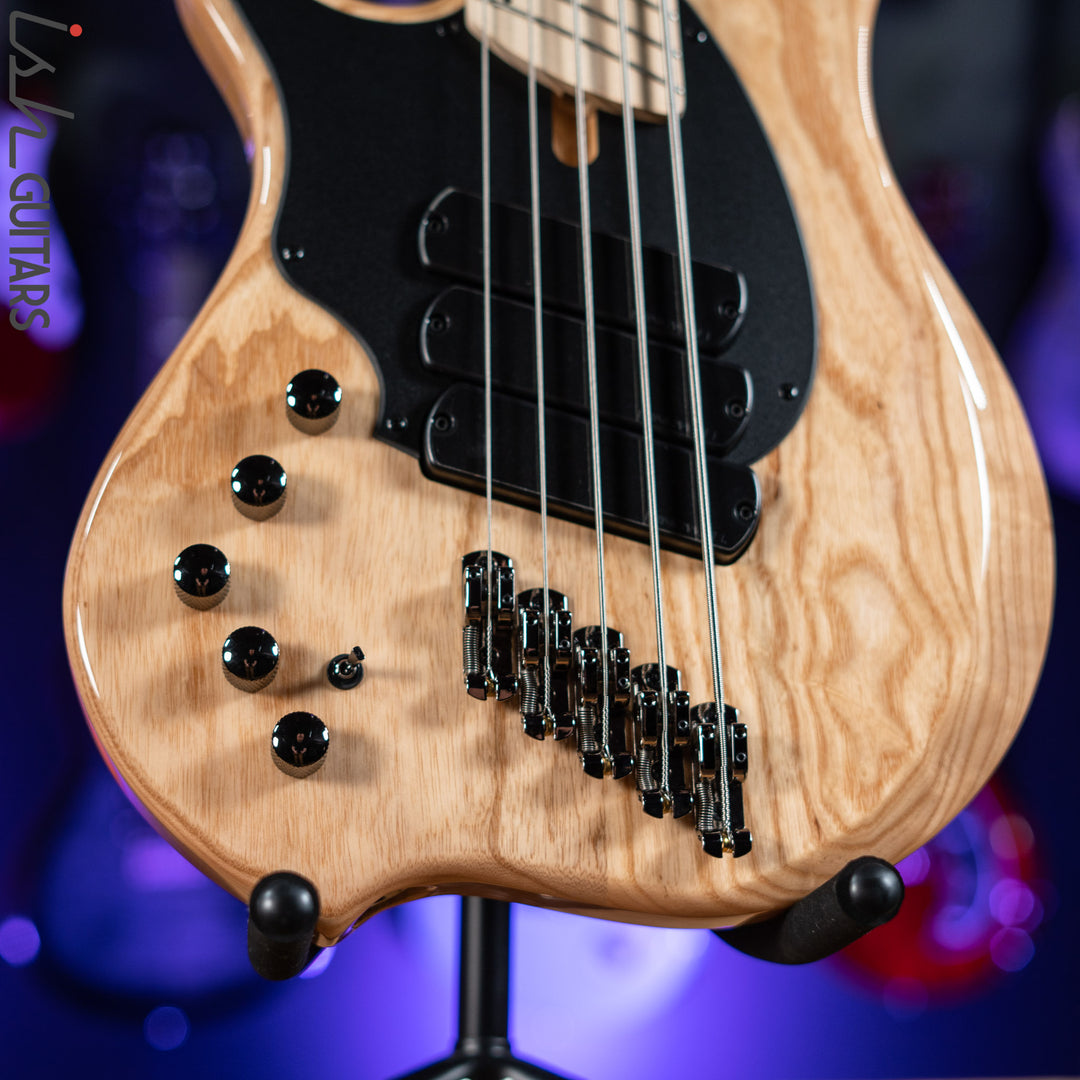 Dingwall Combustion 5-String Left Handed Natural Ash