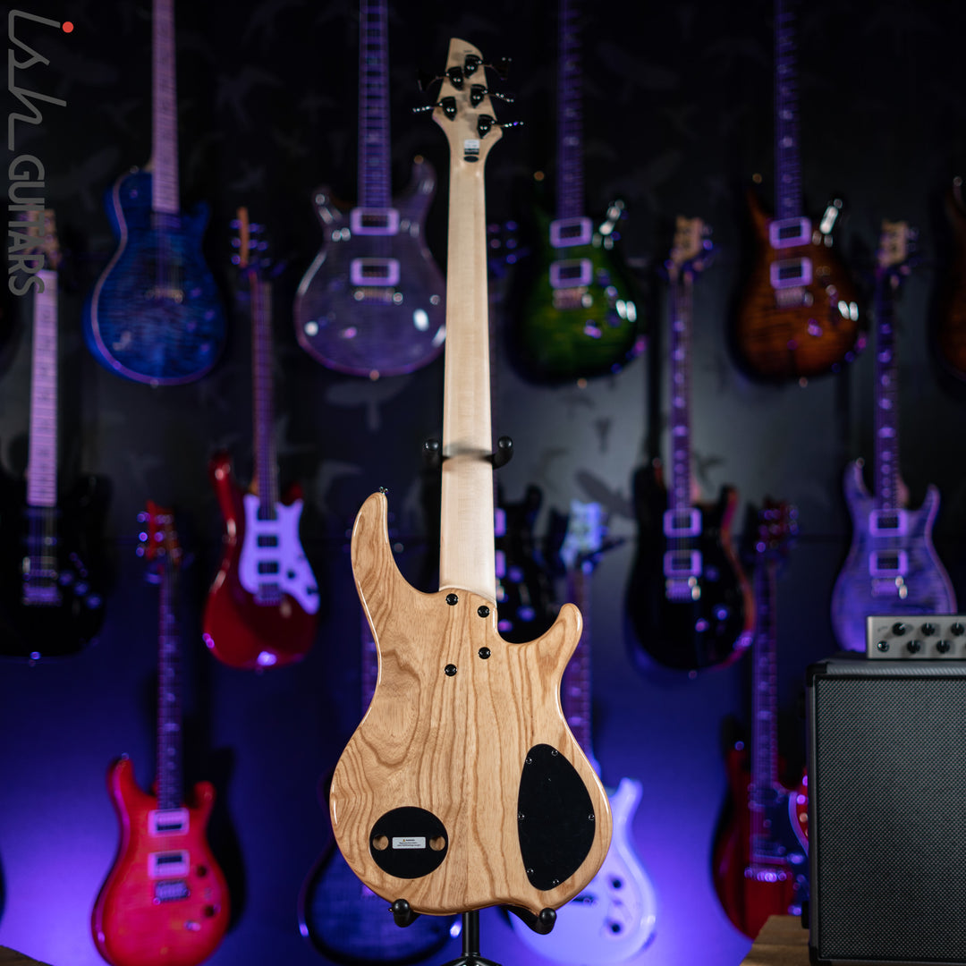 Dingwall Combustion 5-String Left Handed Natural Ash