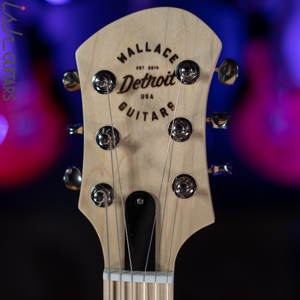 2022 Wallace Tele Style Guitar Natural Pine