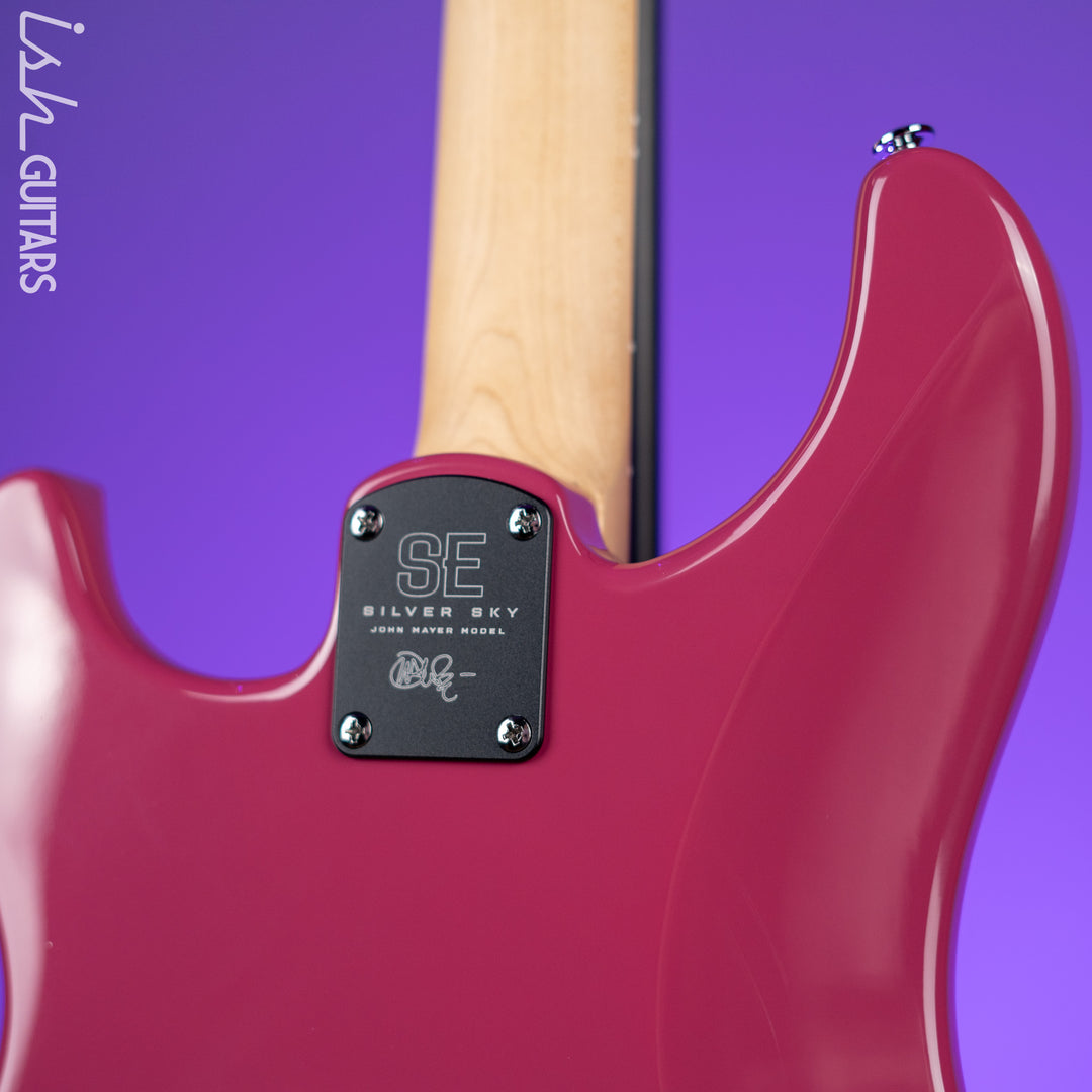 PRS SE Silver Sky Dragon Fruit Demo