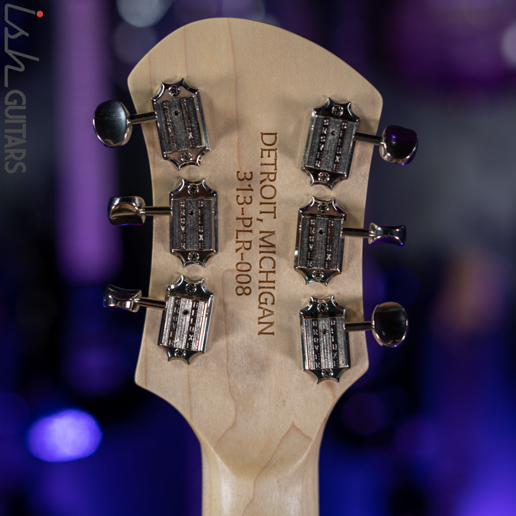 2022 Wallace Tele Style Guitar Natural Pine
