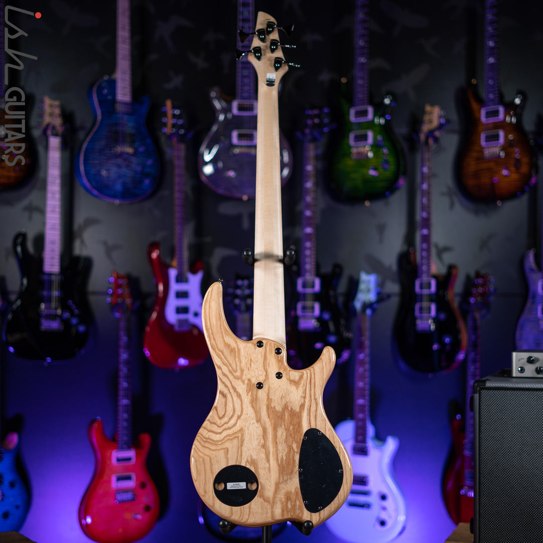 Dingwall Combustion 5-String Left Handed Natural Ash