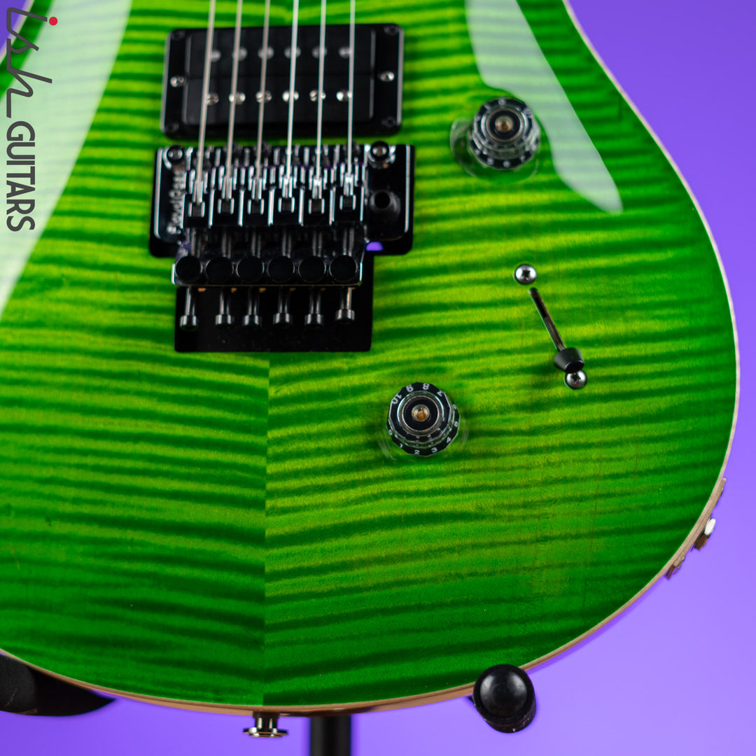 2021 PRS Custom 24 Floyd Rose Eriza Verde