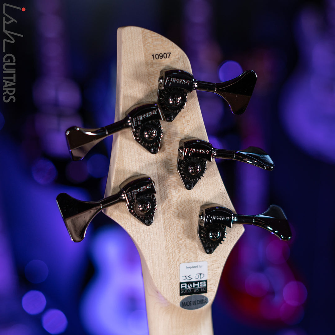 Dingwall Combustion 5-String Left Handed Natural Ash