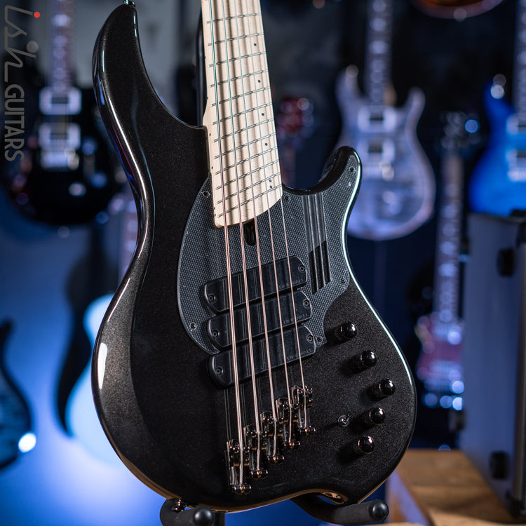 Dingwall NG-3 5-String Bass Metallic Black Gloss – Ish Guitars