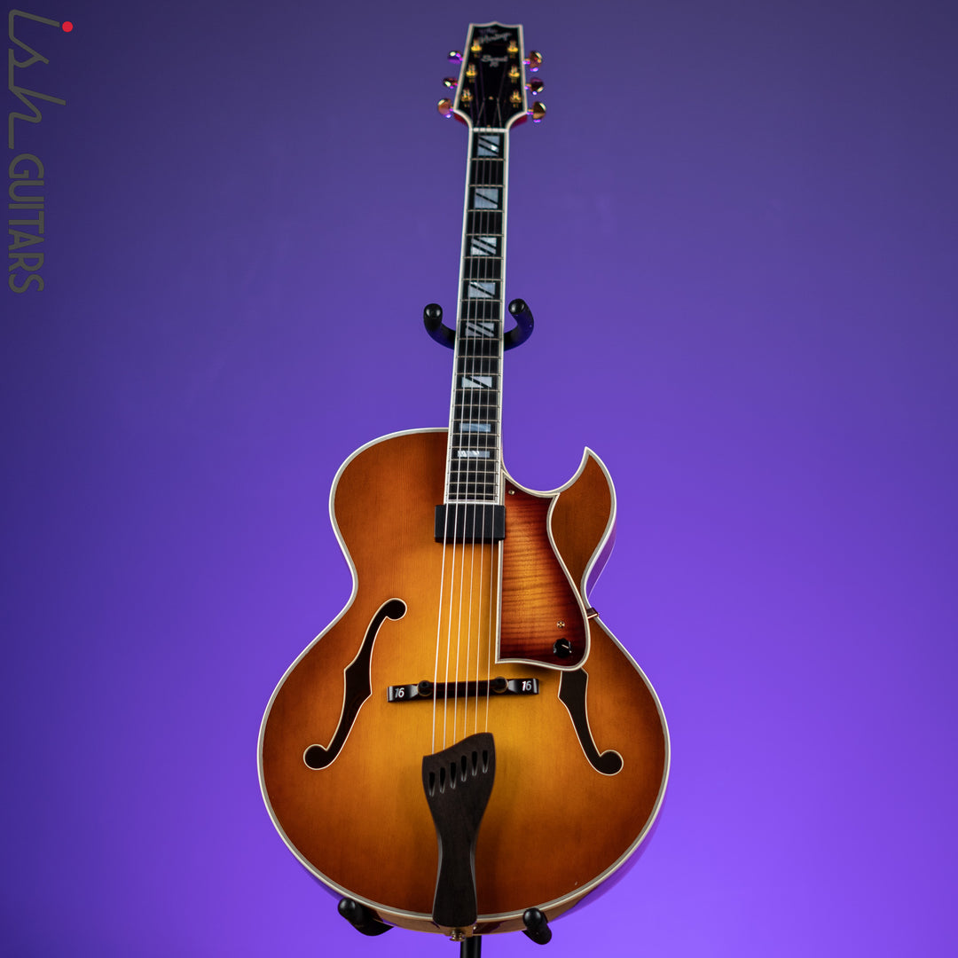 2006 Heritage Sweet 16 Hollowbody Archtop Almond Sunburst