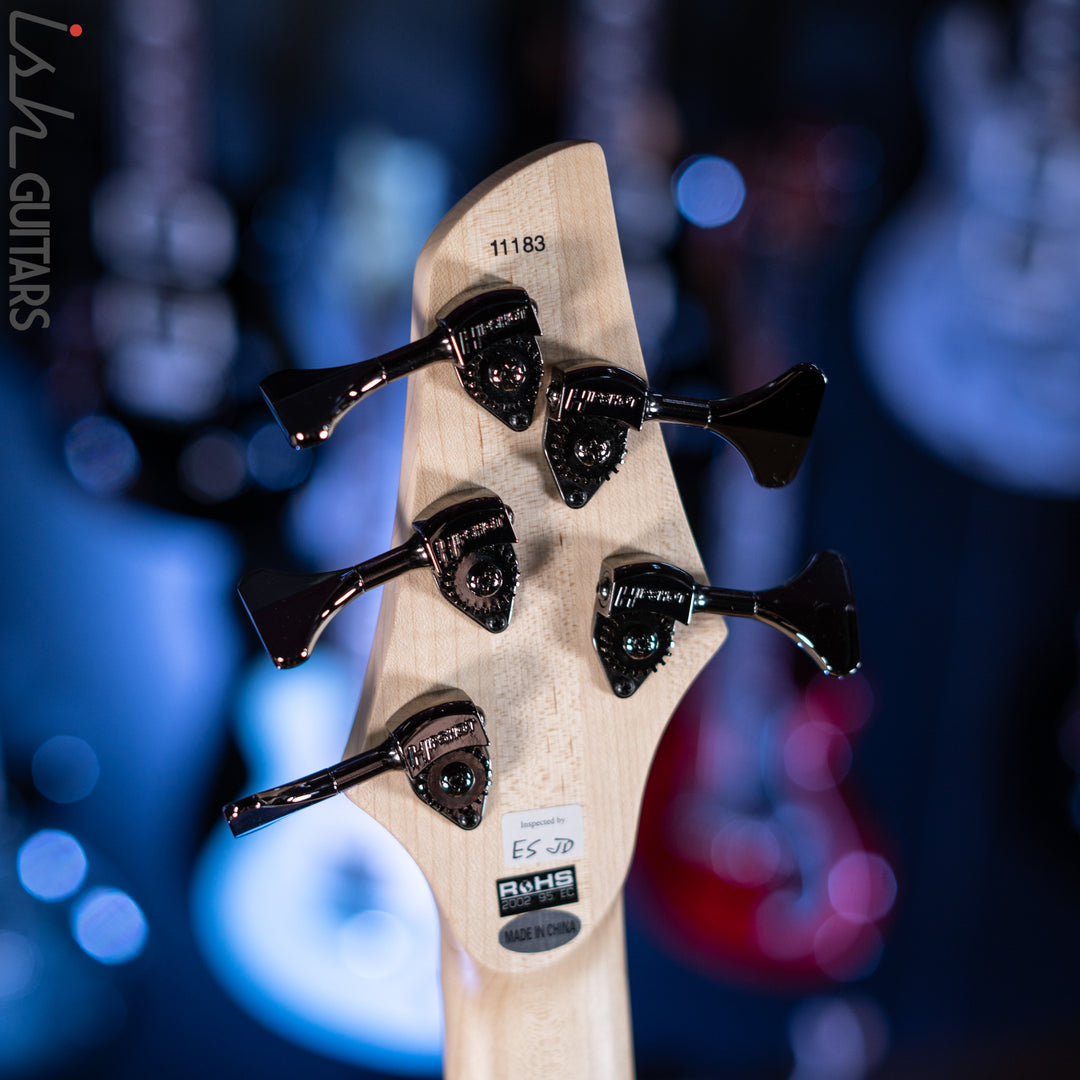 Dingwall NG-3 5-String Bass Metallic Black Gloss