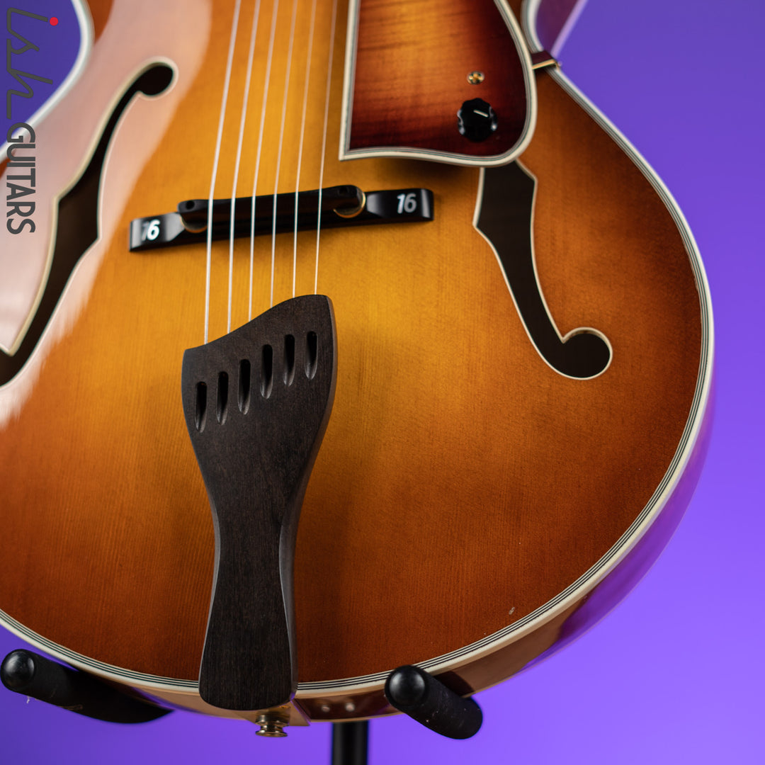 2006 Heritage Sweet 16 Hollowbody Archtop Almond Sunburst
