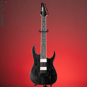 Ibanez Prestige RGR752AHBF 7-String Guitar Weathered Black