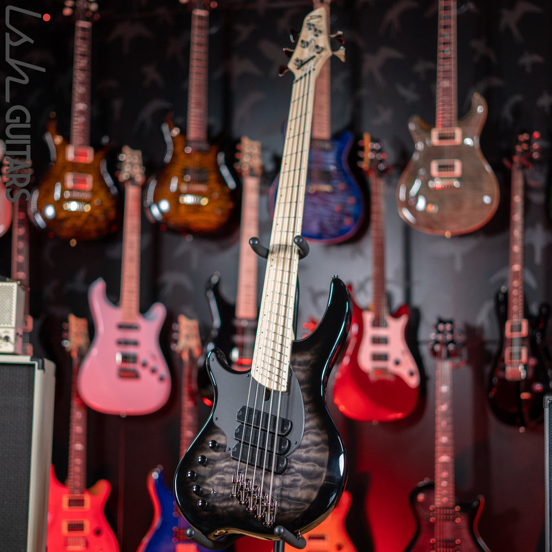 Dingwall Lefty Combustion 5-String Bass 2-Tone Blackburst