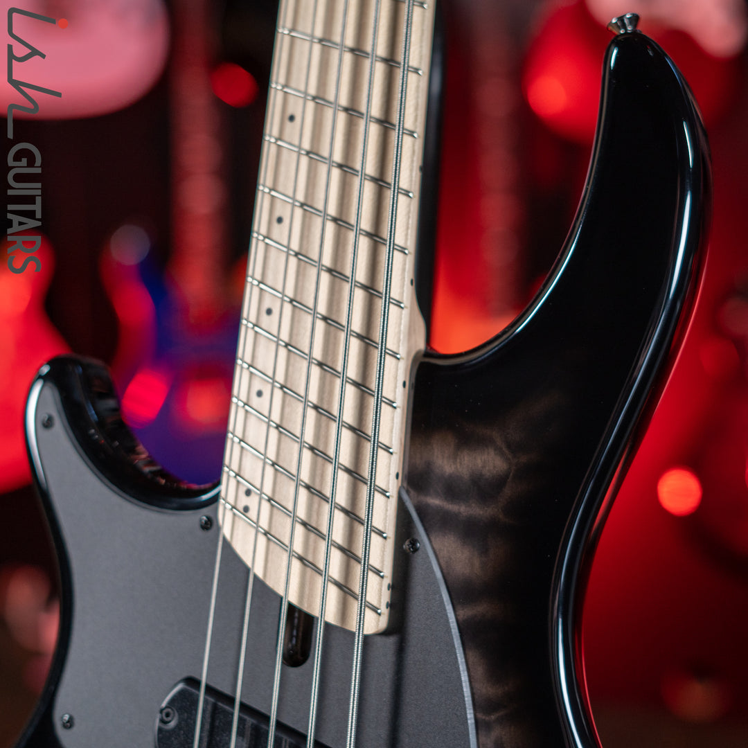 Dingwall Lefty Combustion 5-String Bass 2-Tone Blackburst