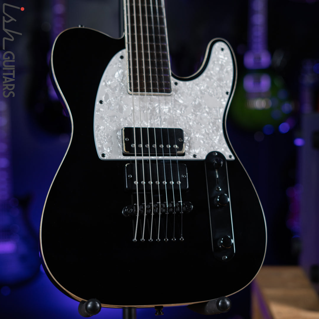 2012 ESP LTD SCT-607B 7-String Electric Guitar Black