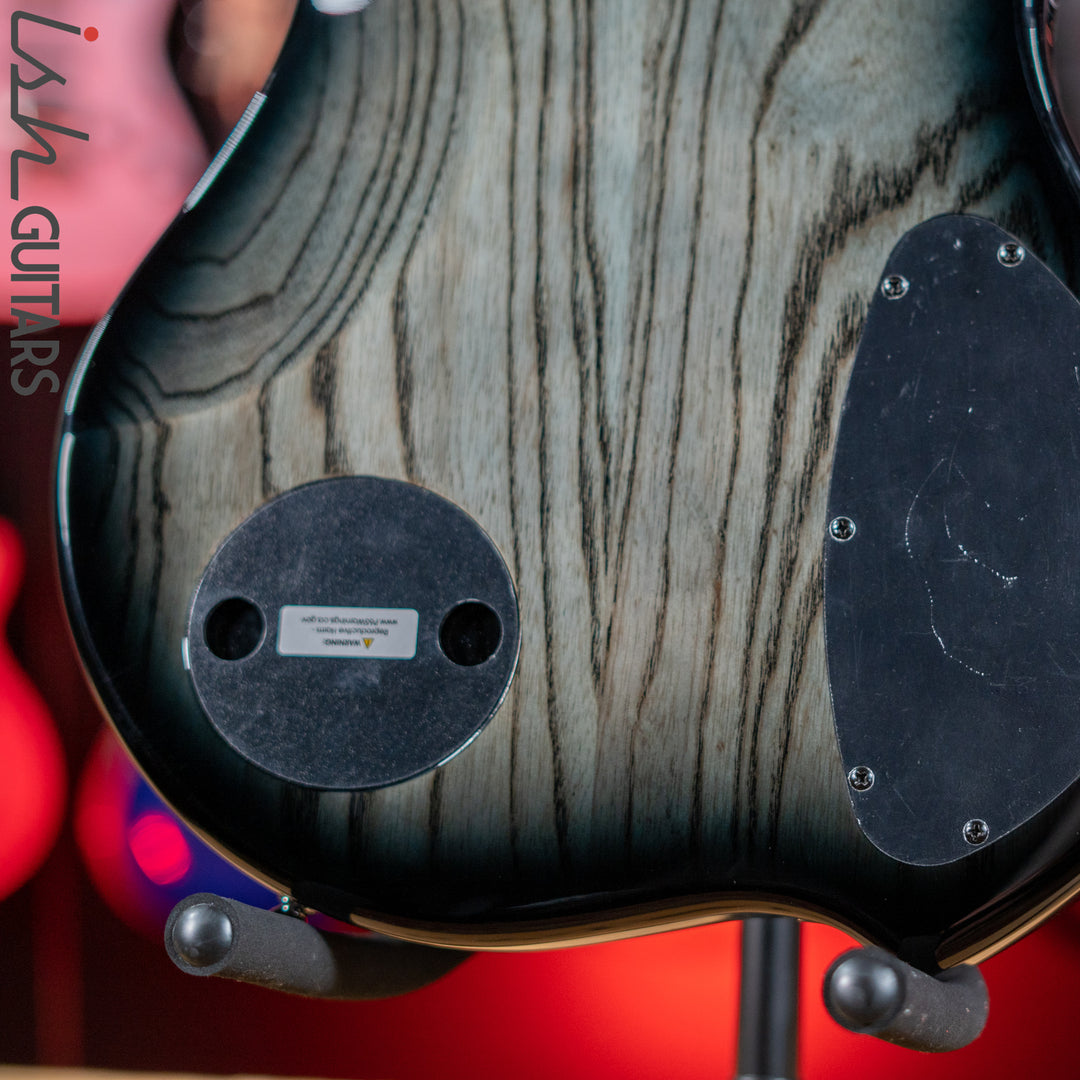 Dingwall Lefty Combustion 5-String Bass 2-Tone Blackburst