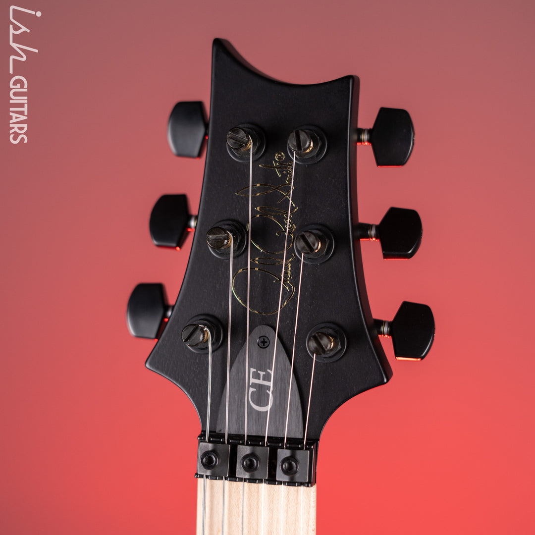 PRS Dustie Waring Signature CE 24 Floyd Satin Black Custom Binding