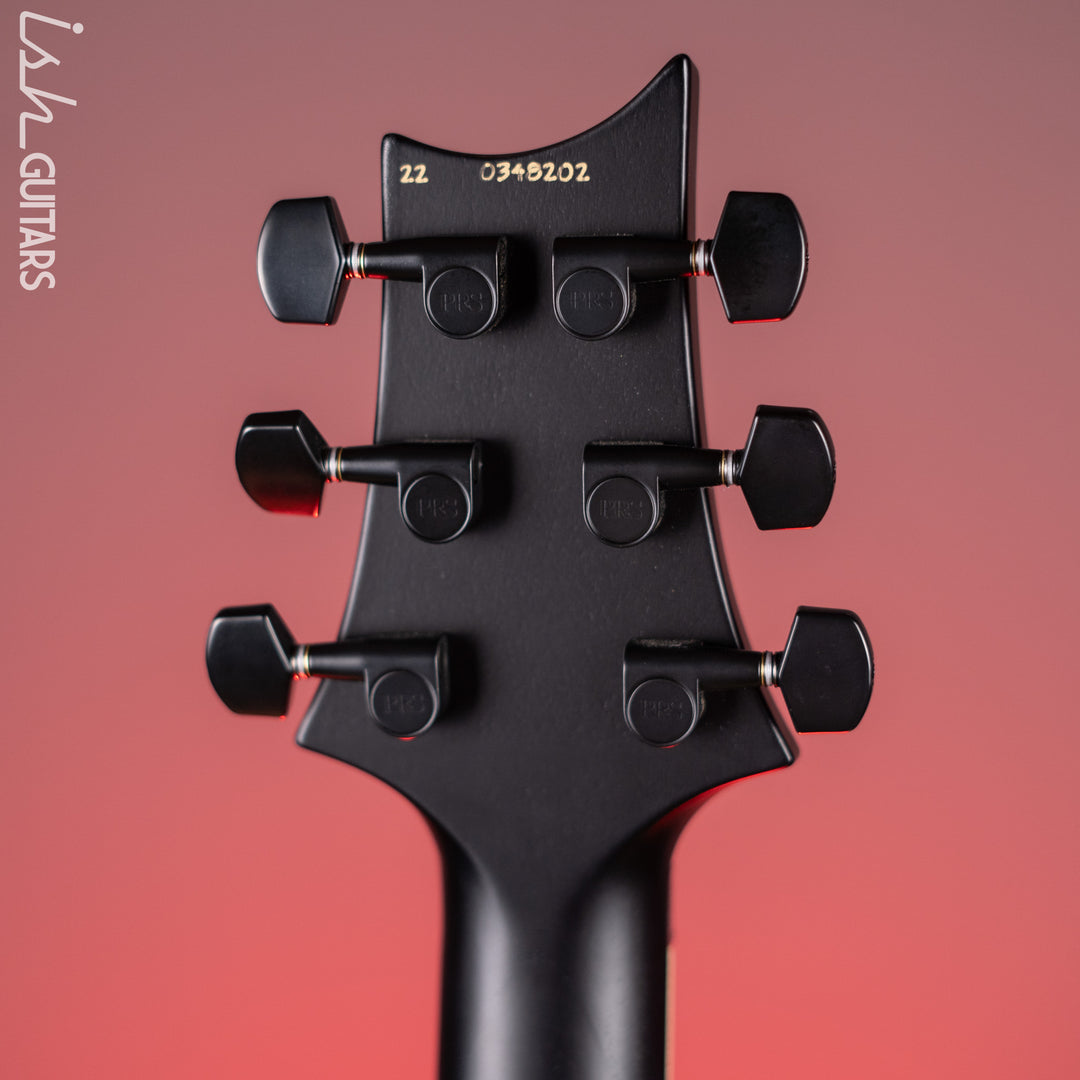 PRS Dustie Waring Signature CE 24 Floyd Satin Black Custom Binding