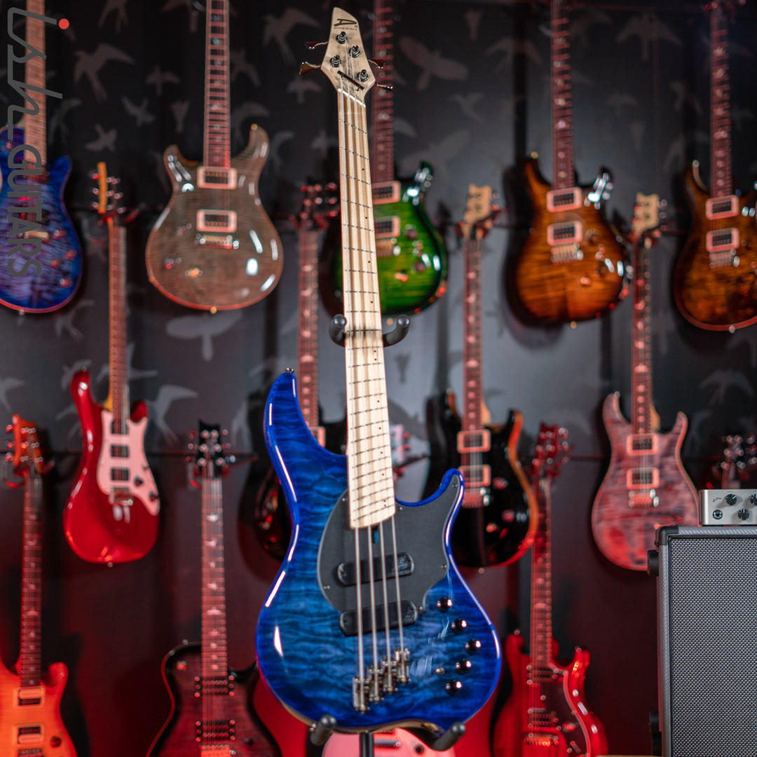 Dingwall Combustion 4-String Bass 2-PUP Indigoburst