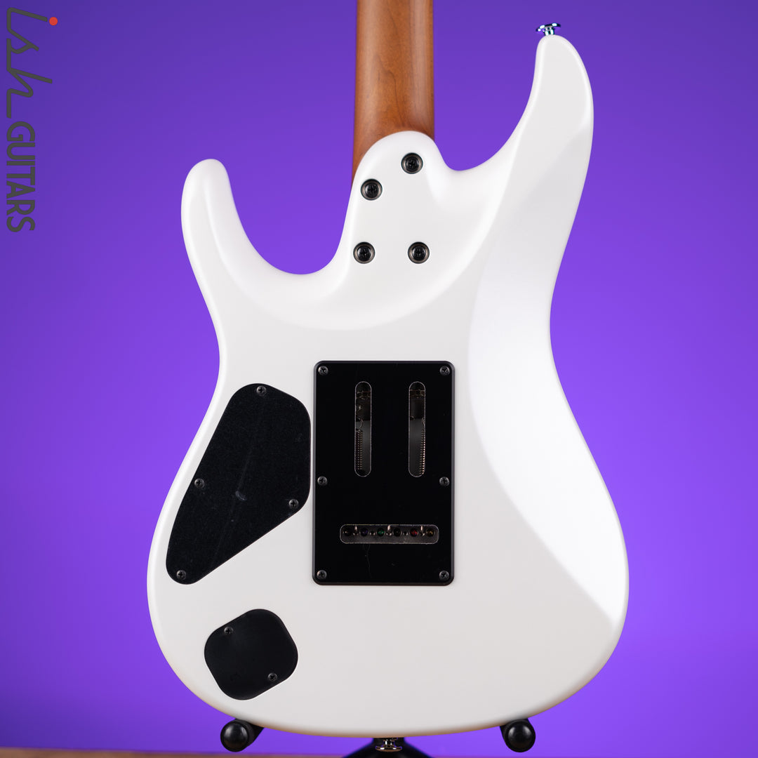 Ibanez Prestige AZ2402 Electric Guitar Pearl White Flat