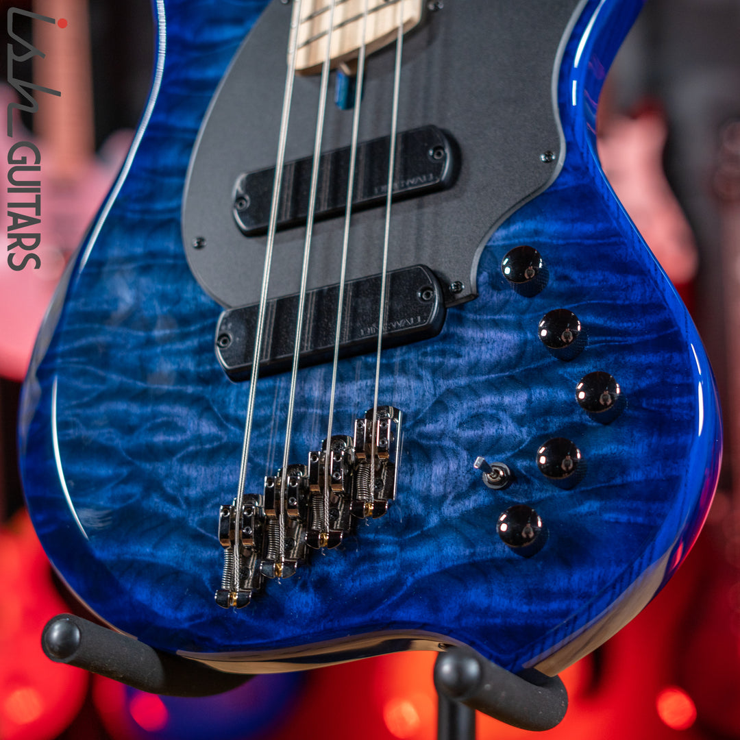 Dingwall Combustion 4-String Bass 2-PUP Indigoburst
