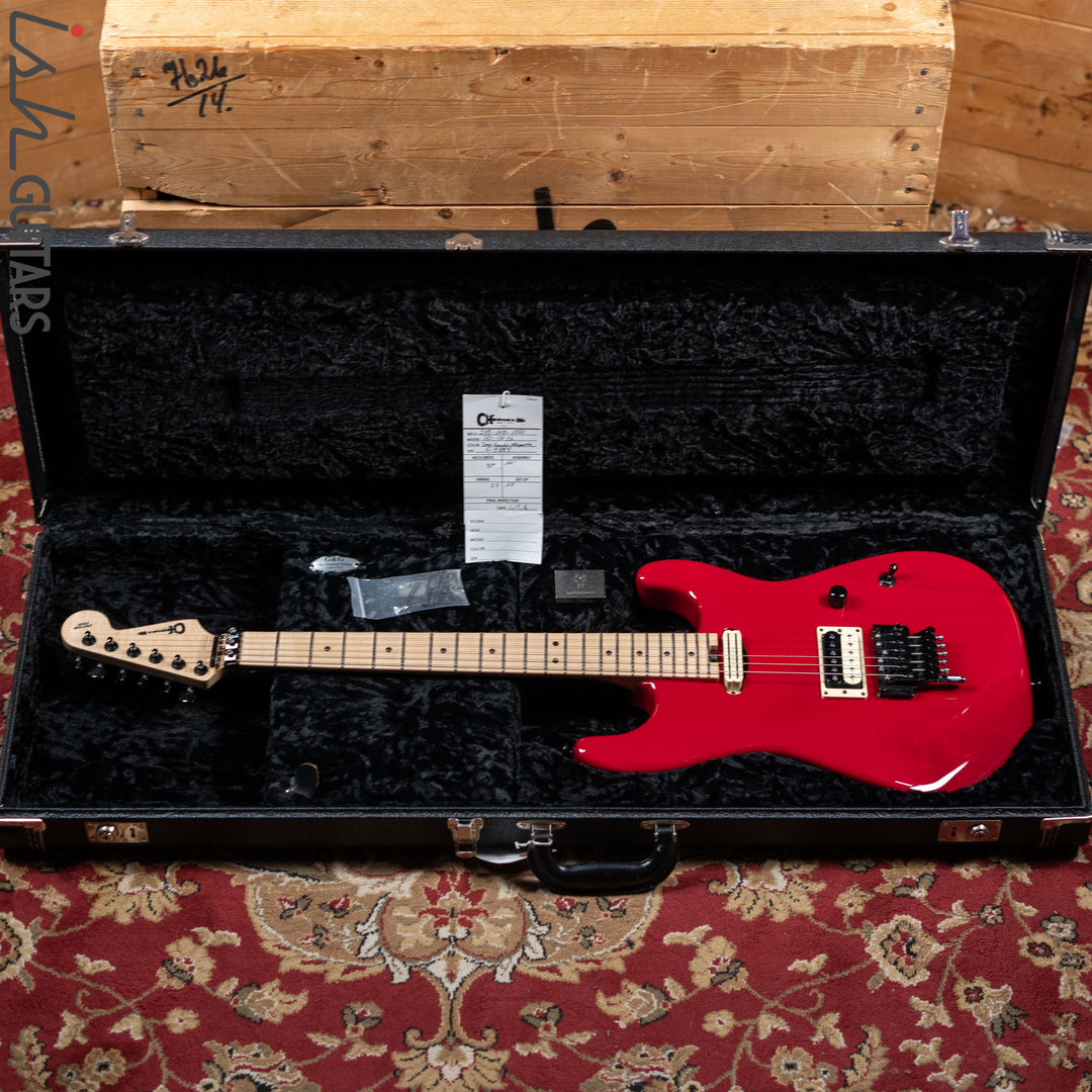 2016 Charvel Custom Shop San Dimas SD 1H 1S TransCandy Magenta