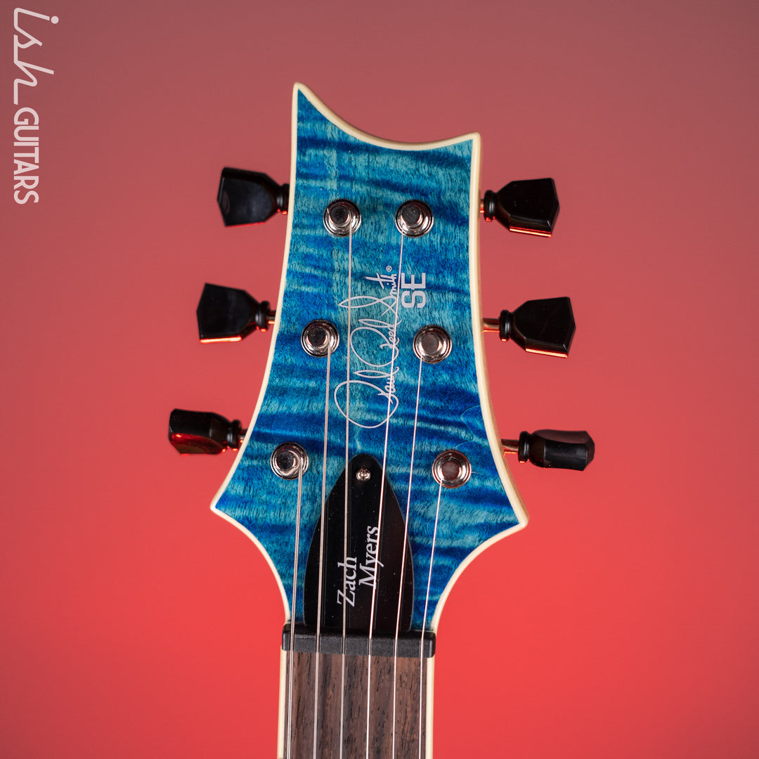 PRS SE Zach Myers Electric Guitar Myers Blue
