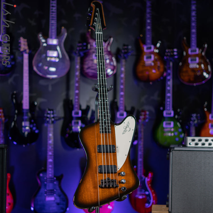 ベース Gibson Thunderbird IV 1995 Bass 1995 Gibson Thunderbird IV Tobacco Burst – Ish Guitars
