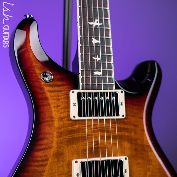 PRS S2 McCarty 594 Electric Guitar Amber w/ Black Wrap Burst