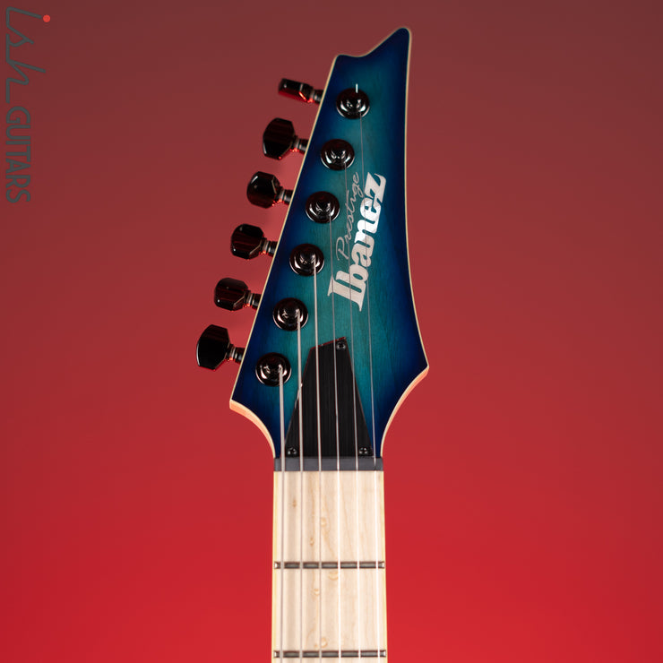 Ibanez Prestige RG652AHMFX Electric Guitar Nebula Green Burst