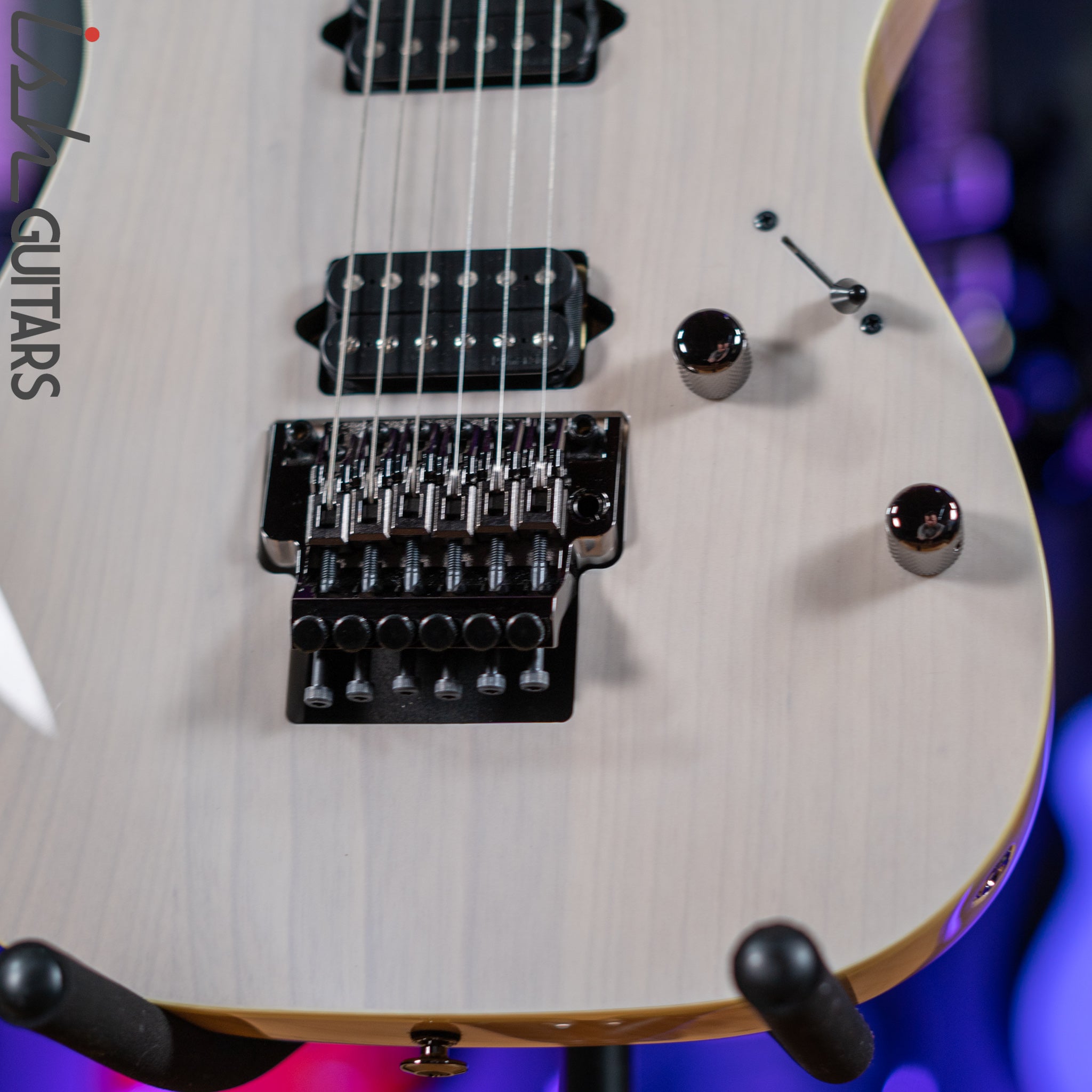 【美品】Ibanez Perstage RG652 WH アッシュボディ Ibanez Prestige RG652AHM Electric Guitar Antique White Blonde