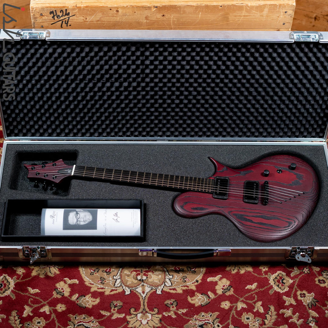 2021 Ritter Porsch Sandblasted Red Swamp Ash
