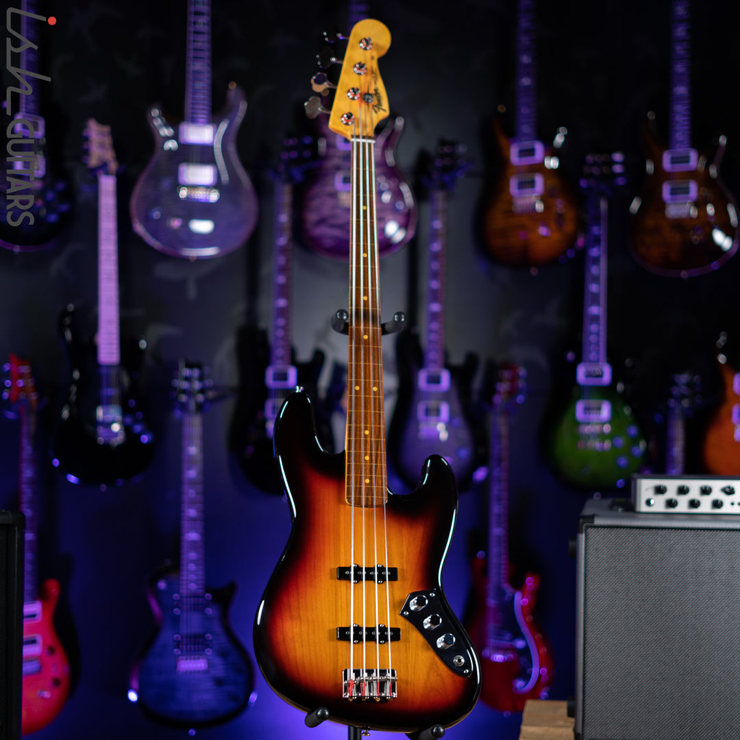 2018 Fender Tribute Series Jaco Pastorius 3-Color Sunburst