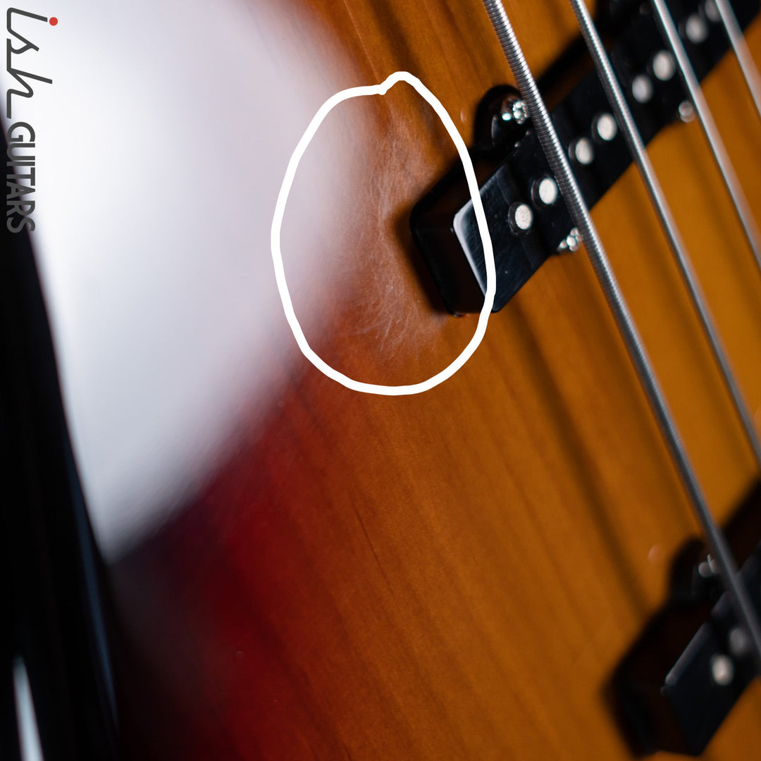 2018 Fender Tribute Series Jaco Pastorius 3-Color Sunburst