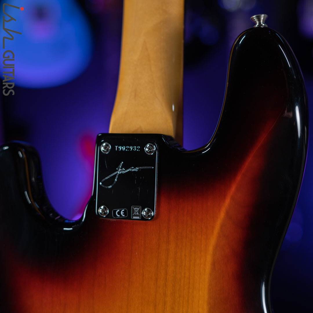 2018 Fender Tribute Series Jaco Pastorius 3-Color Sunburst
