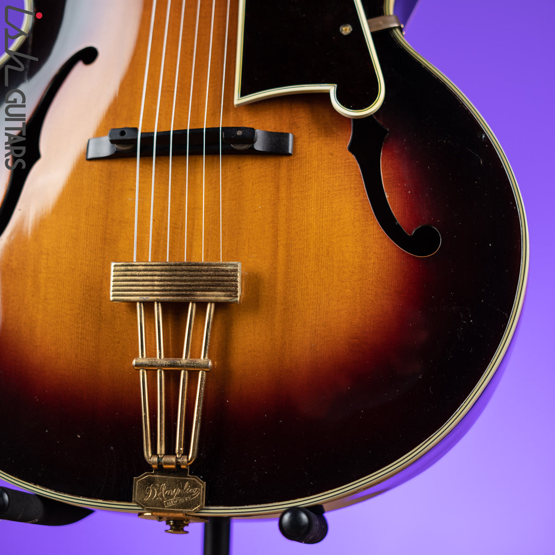 1940 D’Angelico Style B ArchTop Tobacco Burst