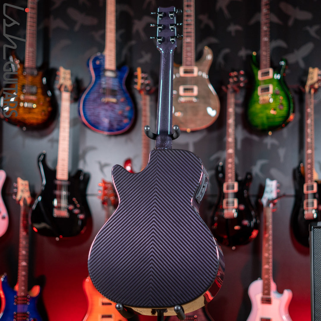 RainSong BI-WS1000N2C Black Ice Acoustic Guitar Ish Exclusive Plum Purple