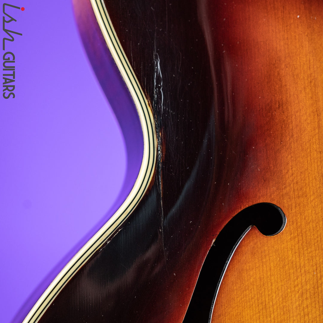 1940 D’Angelico Style B ArchTop Tobacco Burst