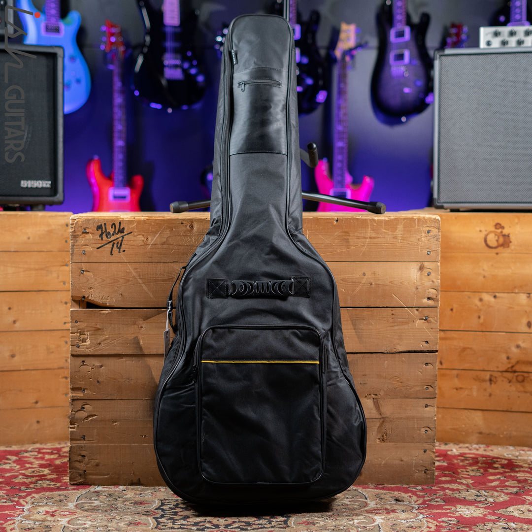 Luna Flo Moon Custom Acoustic Guitar Transparent Mallard