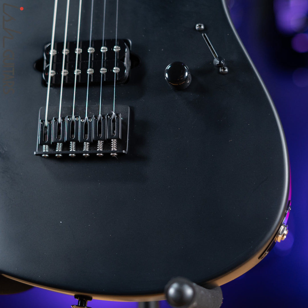 Suhr Modern Black Satin African Okoume