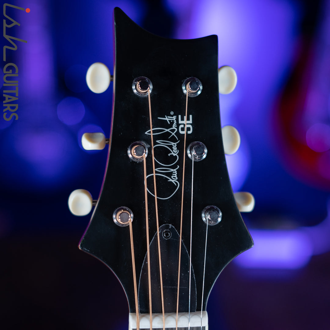 2021 PRS SE P20E Parlor Acoustic Guitar Black Top