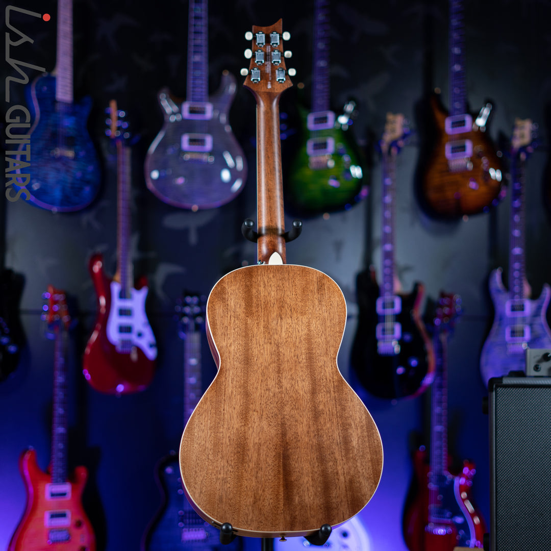 2021 PRS SE P20E Parlor Acoustic Guitar Black Top