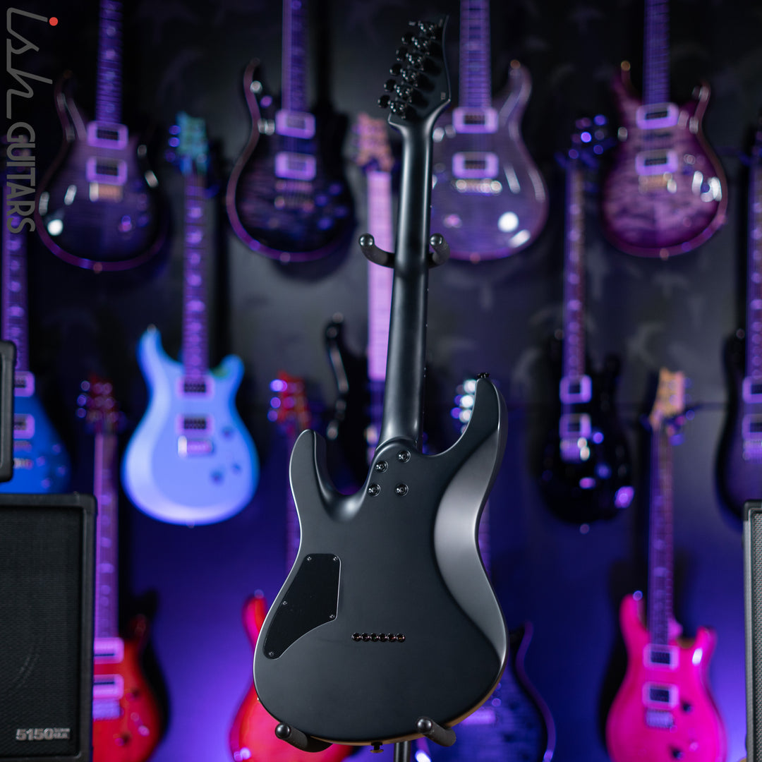 Suhr Modern Black Satin African Okoume