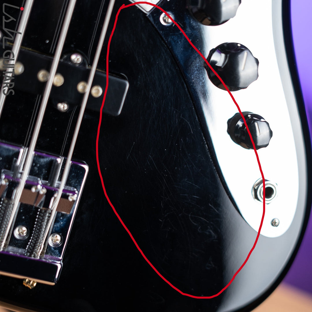 2016 Fender USA Geddy Lee Jazz Bass Black