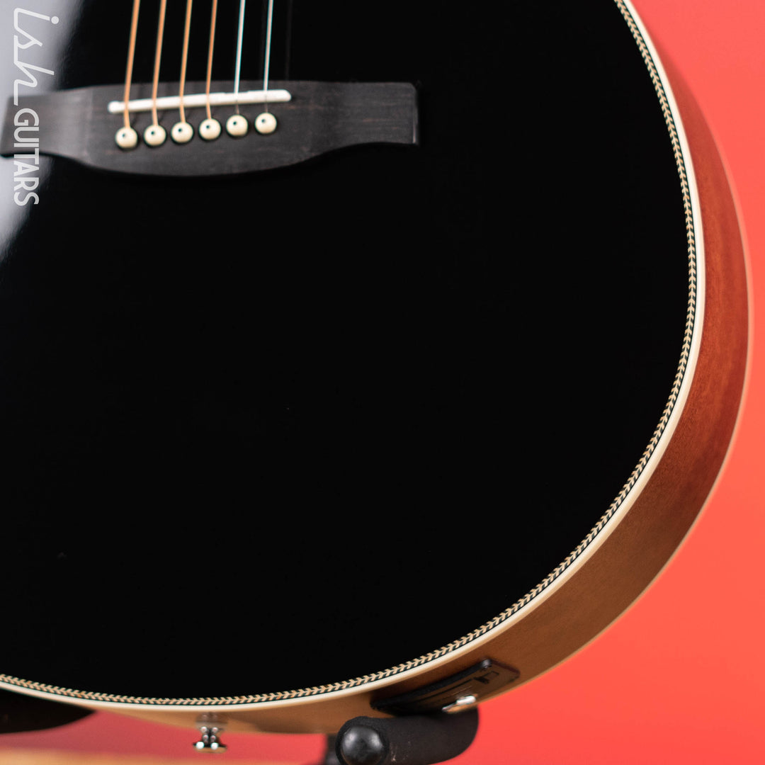 PRS SE A20E Angelus Gloss Black Top Acoustic Guitar