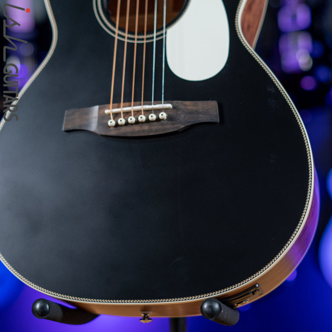 2021 PRS SE P20E Parlor Acoustic Guitar Black Top Demo