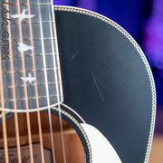 2021 PRS SE P20E Parlor Acoustic Guitar Black Top Demo