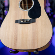 Martin D-10E Dreadnought Acoustic-Electric Guitar Natural Spruce - Blemished